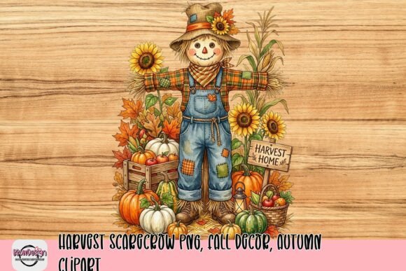 Download Harvest Scarecrow PNG, Fall Decor, Autumn Clipart - Scarecrow png Collection
